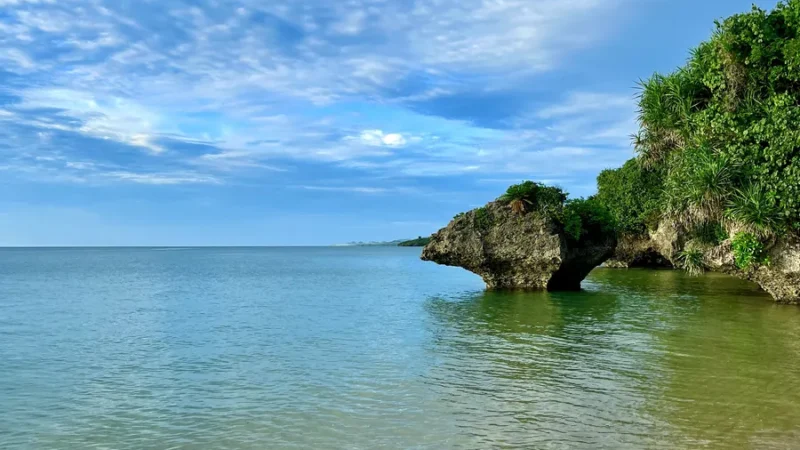 Ishigaki island beach view